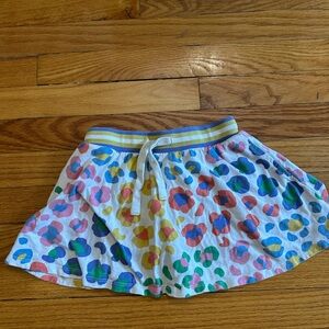 Mini Boden Kids' Rainbow Cheetah Print Skort